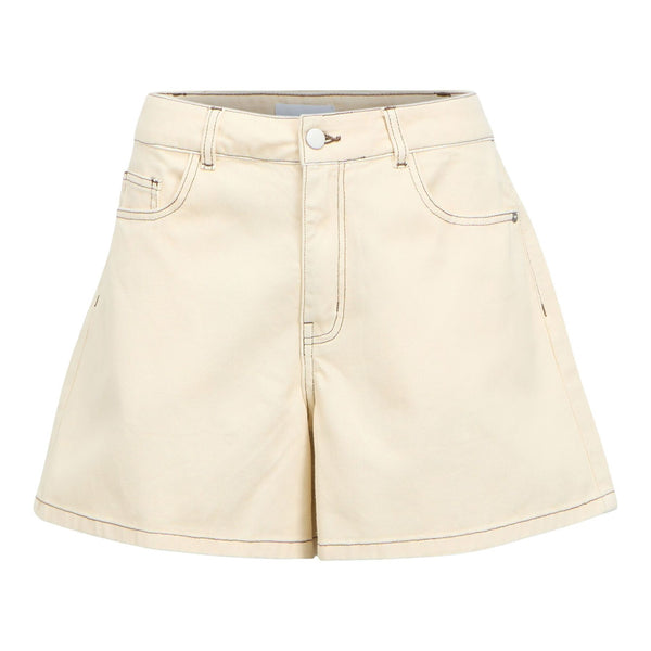 Object Andrea High Waisted Shorts - Birch