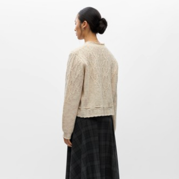Object Gunvi Knit Cardigan Back