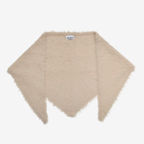 Object Harriet Scarf shown flat silvergrey