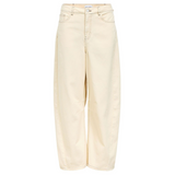 Object Mio Andrea Cropped Barrel Trousers - Birch