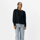 Object ObjLaila Long Sleeve Top - Black
