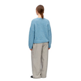 Object Saggia Lo Sweater - Blue Shadow back