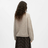 Object Saggia Lo Sweater - Humus back