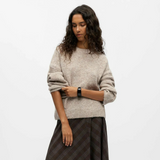Object Saggia Lo Sweater - Humus roll up