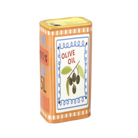 Olive Oil Pot - Large Orange