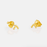 One & Eight Gold Mini Arrow Studs
