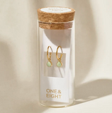 One & Eight Teardrop Earrings