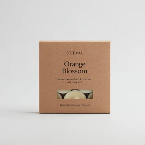 St. Eval Tealights - Orange Blossom - Pack of 9