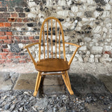 Original Mid Century Ercol Rocking Chair  Front 