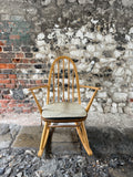Original Mid Century Ercol Rocking Chair Portrait 