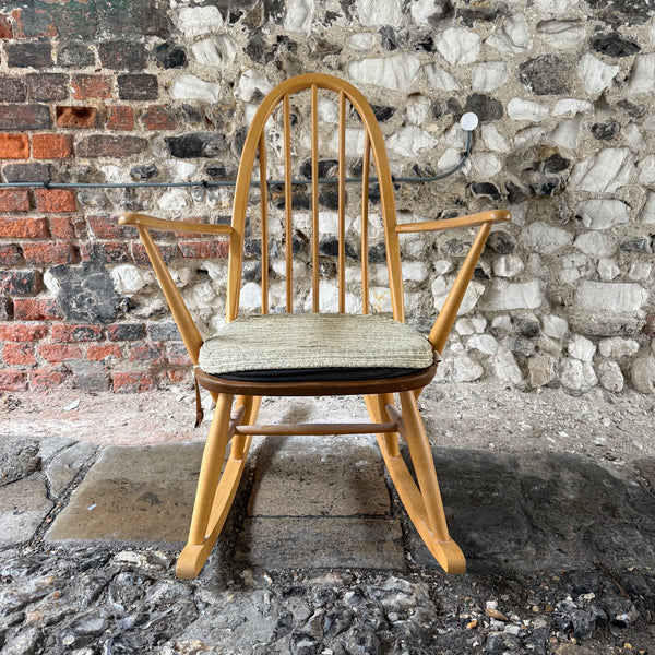 Original Mid Century Ercol Rocking Chair 