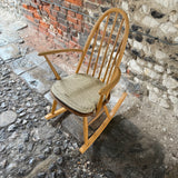 Original Mid Century Ercol Rocking Chair  Top