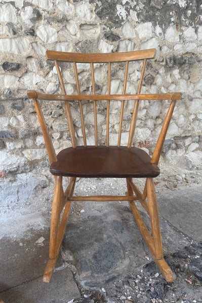 Original Mid Century Rocking Chairs Front