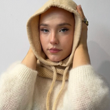 Ost Rikke Cashmere Balaclava - Cream