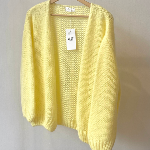 Ost Smila Mohair Cardigan Lemon