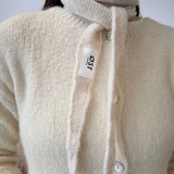 Ost Sophie Wool Blend Scarf - Cream