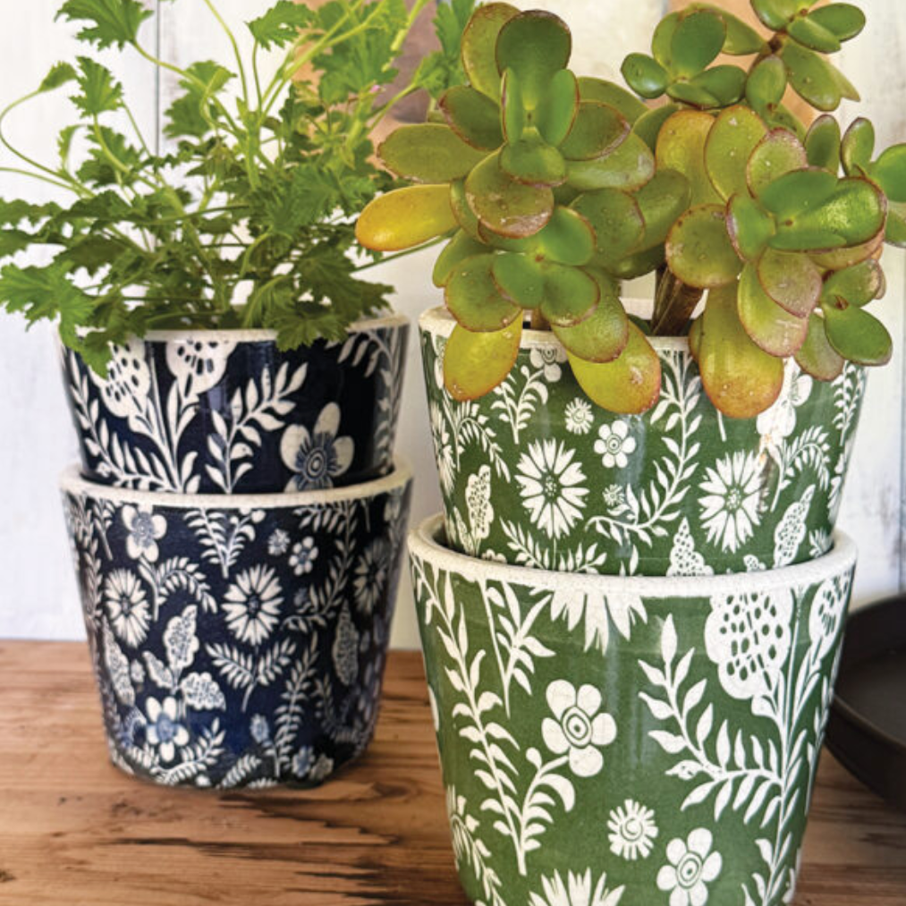 PLANT POT JARDIN MIXED COLS AST/3 3.54 14x12cm /6
