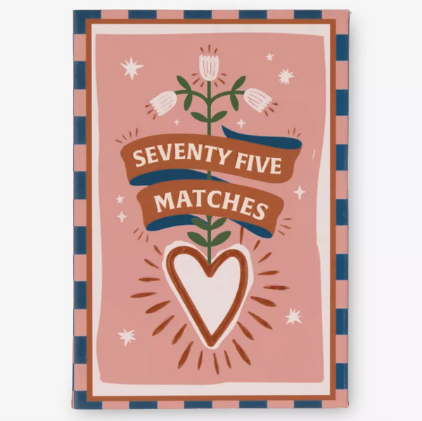 Paddywax A Dopo Boxed Matches - Hearts Front