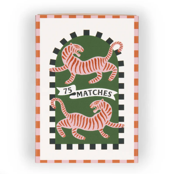 Paddywax A Dopo Boxed Matches - Tiger Front