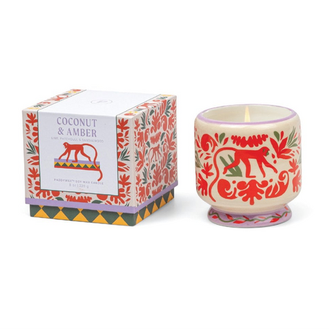 Paddywax A Dopo Jungle Coconut & Amber Soy Wax Candle