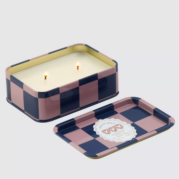 Paddywax A Dopo Rosewood Vanilla Candle Tin open