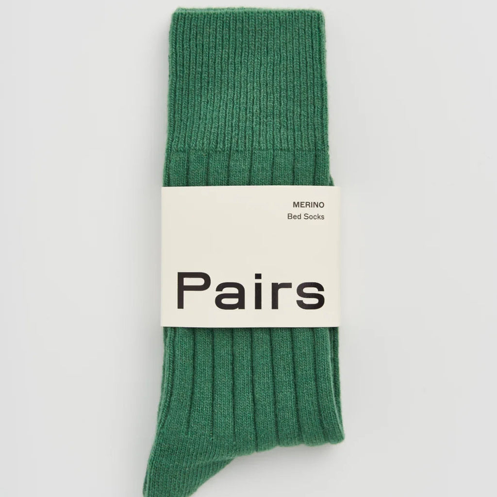 Pairs - Village Green Merino Bed Socks - Small