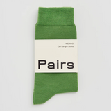 Grass Green calf length socks 