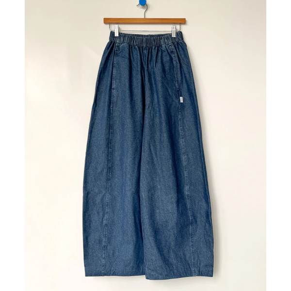Le Bon Shoppe Parachute Pants - Denim Blue
