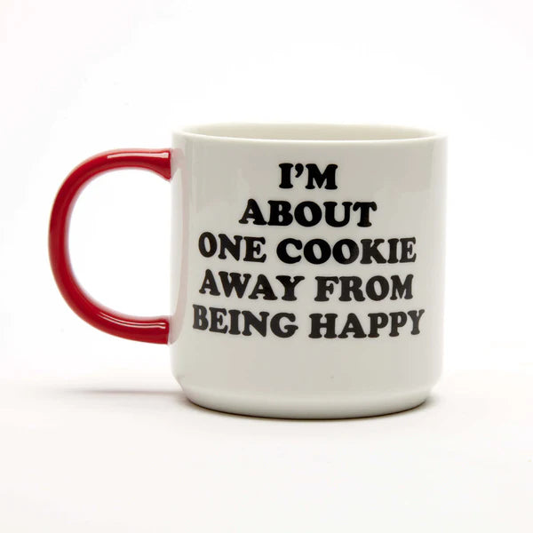 Peanuts Mug - I'm About One Cookie Away From Being Happy 2