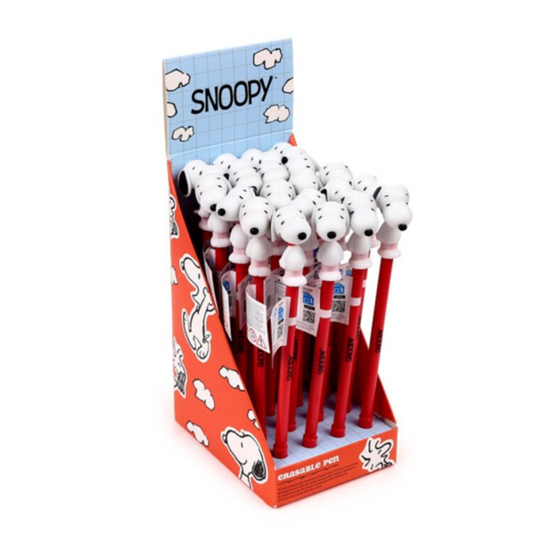 Peanuts Snoopy Earasble Pen with Topper in box