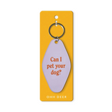 Pet Your Dog Keyring