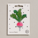 Petra Boase Radish Iron on Patch