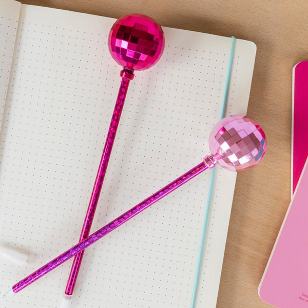Pink Disco Ball Pen 