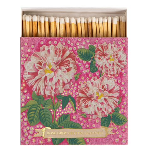Pink Rose Safety Matches 