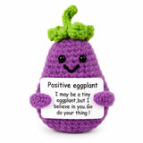 Positive Crochet Aubergine