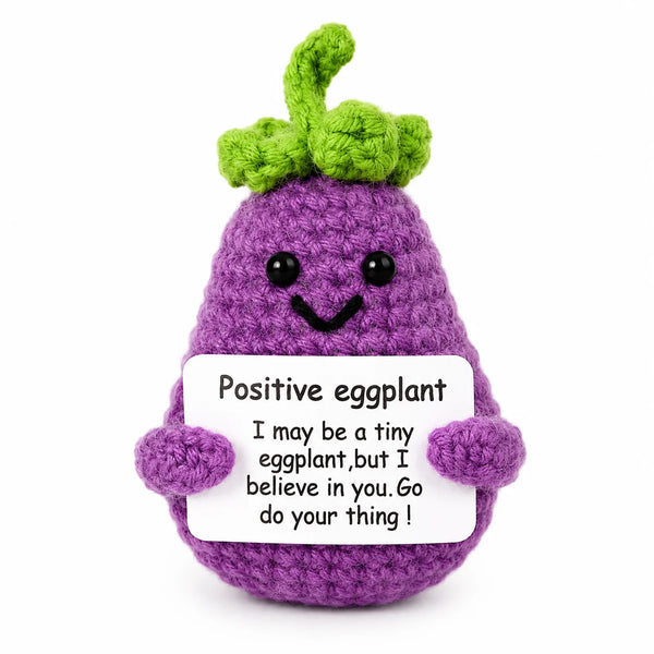 Positive Crochet Aubergine
