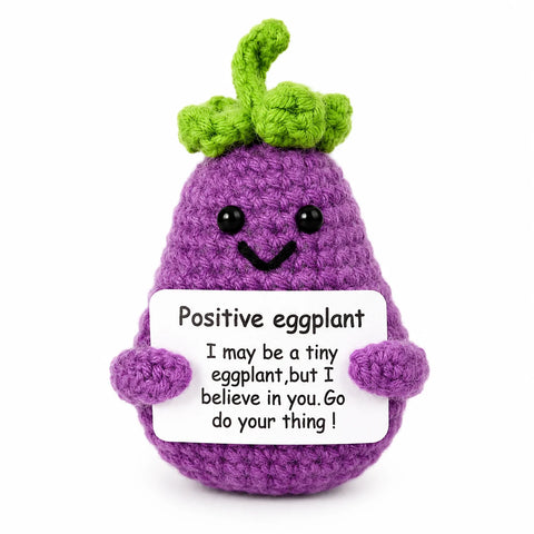 Positive Crochet Aubergine