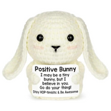 Positive Crochet Bunny