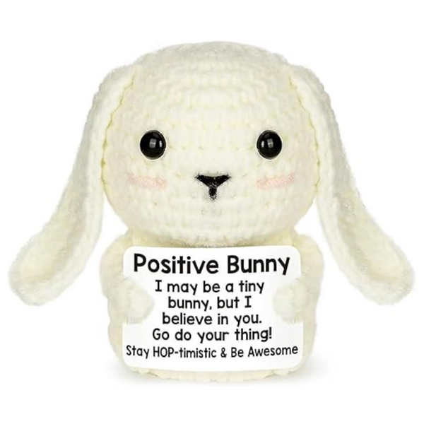 Positive Crochet Bunny