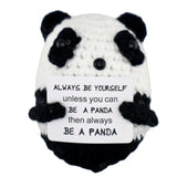 Positive Crochet Panda