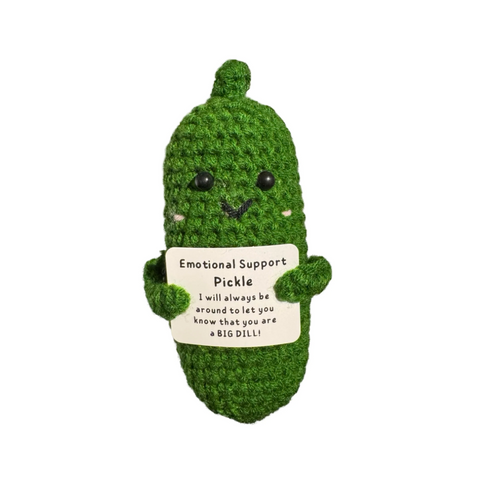 Positive Crochet Pickle
