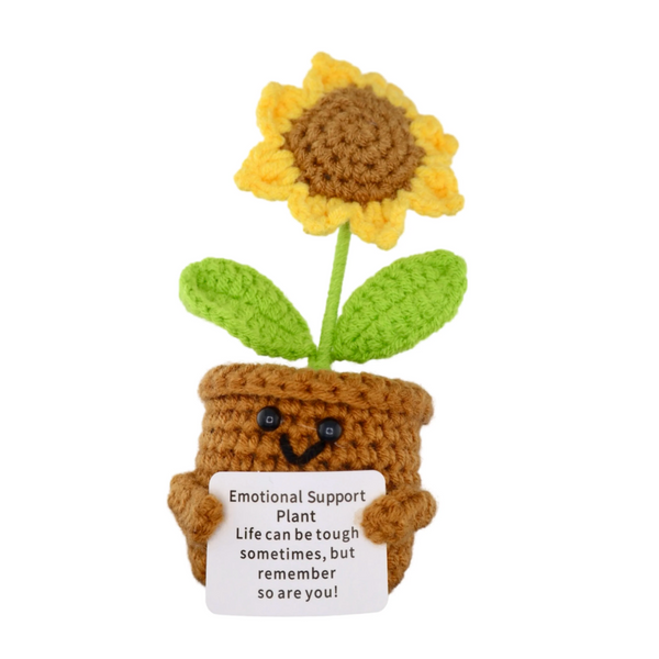 Positive Crochet Sunflower