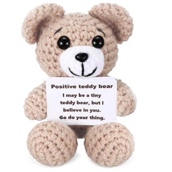 Positive Crochet Teddy Bear