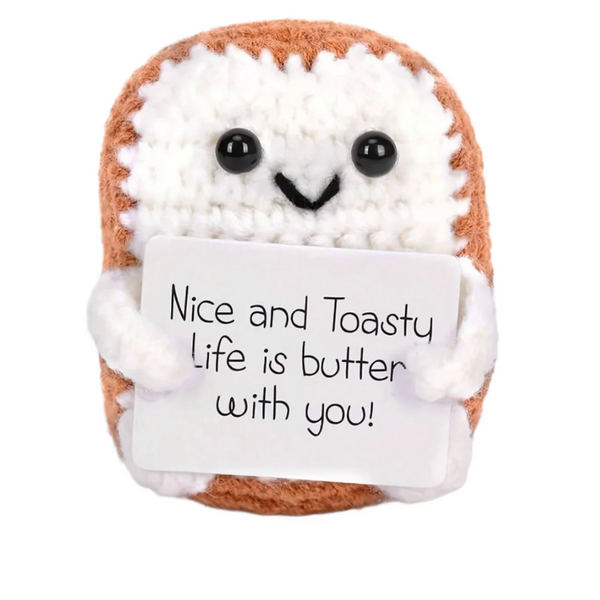 Positive Crochet Toast
