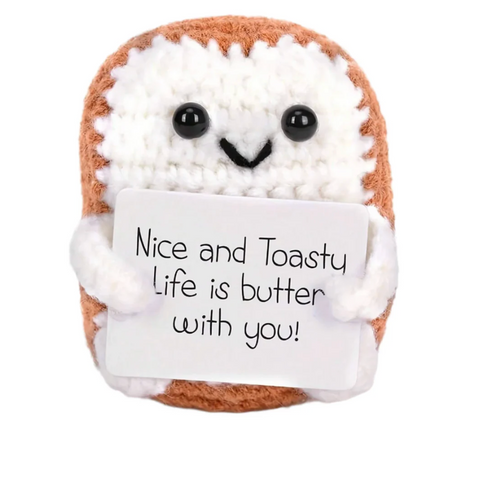Positive Crochet Toast