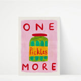 Proper Good One More Pickles Framed Print