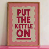 "Put The Kettle On" Framed Print