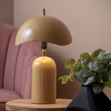 Leitmotiv Querido Table Lamp - Honey Yellow styled