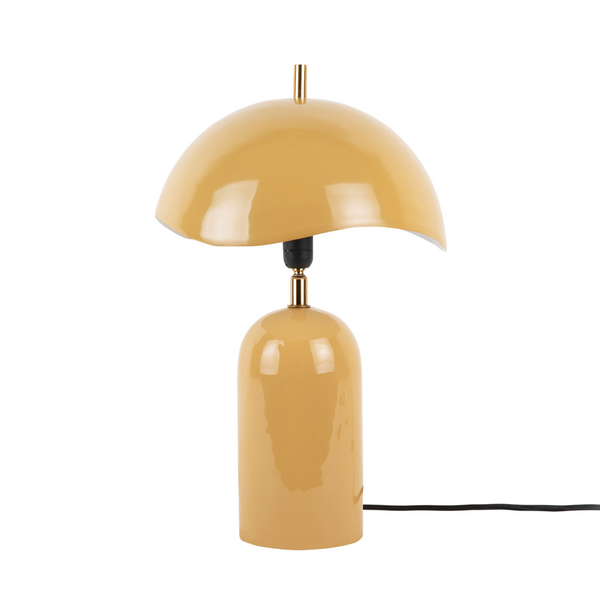 Querido table lamp honey yellow plain front