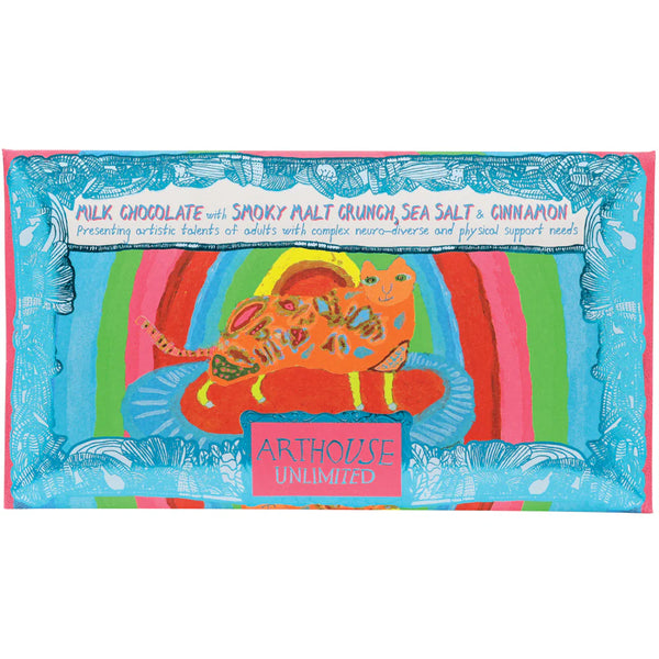 Arthouse Unlimited Blue Dogs - Rainbow Cat Chocolate